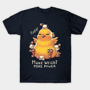 Kweh! Fat Chocobo - Final Fantasy Creature - Monster Summon T-Shirt